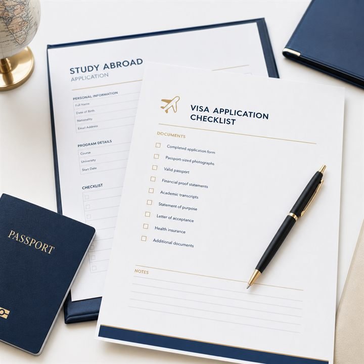 Application documents and checklist